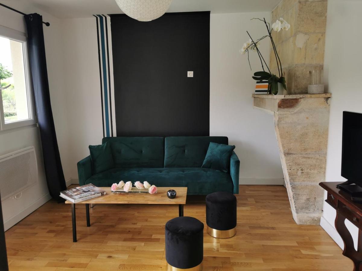 Jolie Villa Avec Piscine Dans Le St Emilionnais Sainte-Terre Eksteriør billede