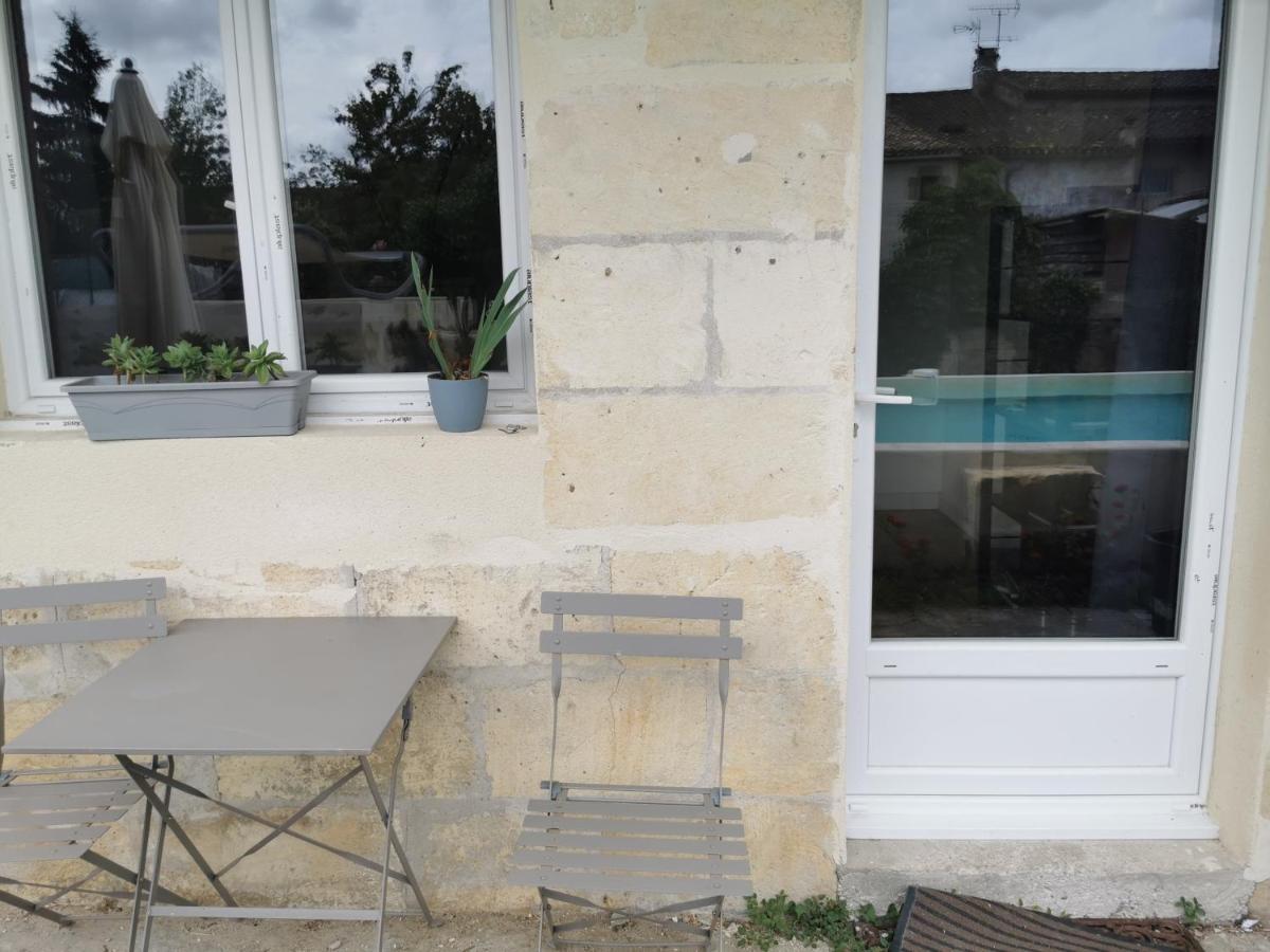 Jolie Villa Avec Piscine Dans Le St Emilionnais Sainte-Terre Eksteriør billede